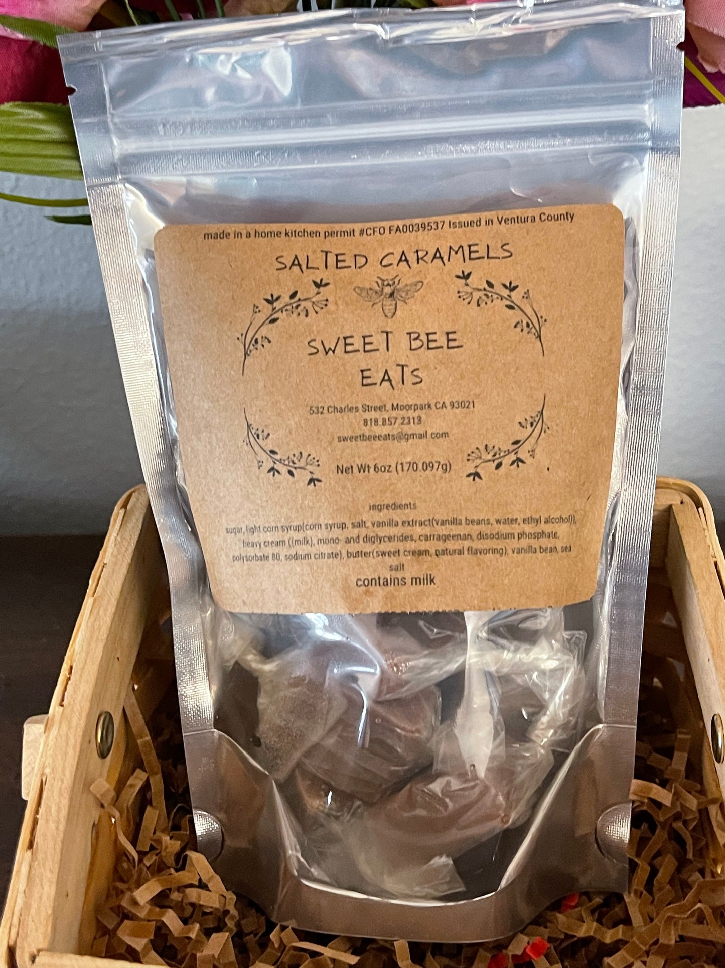 Salted caramels