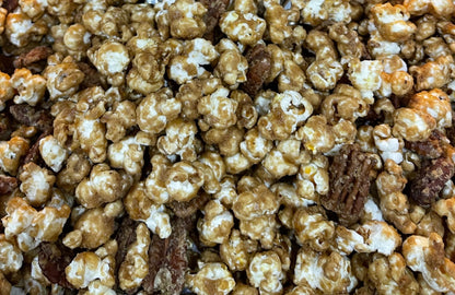 Firecracker caramel corn with pecans