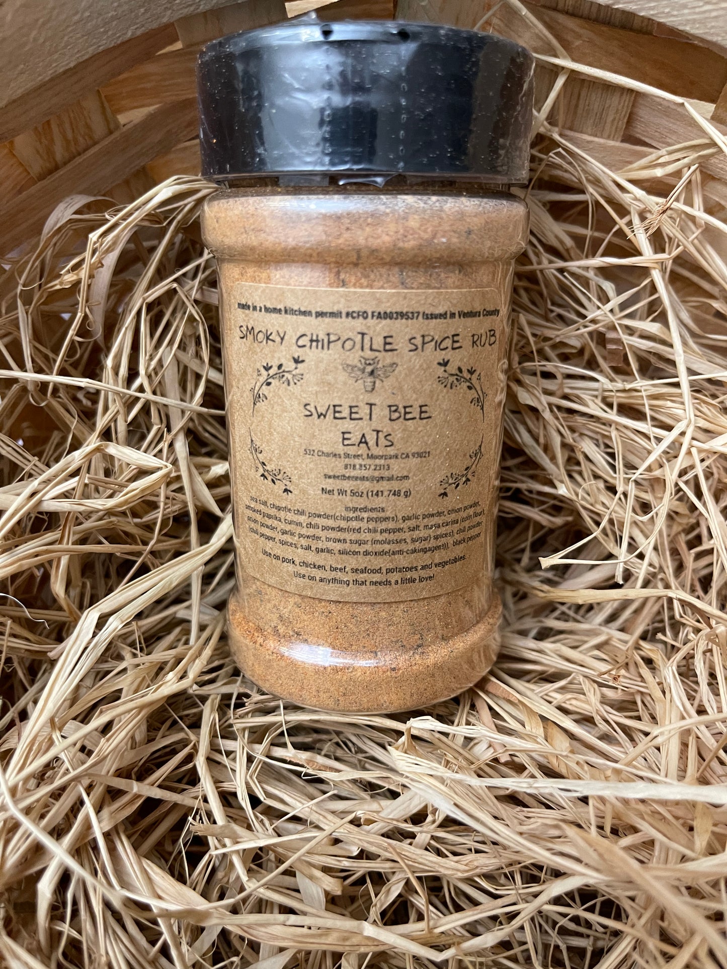 Smokey chipotle spice rub