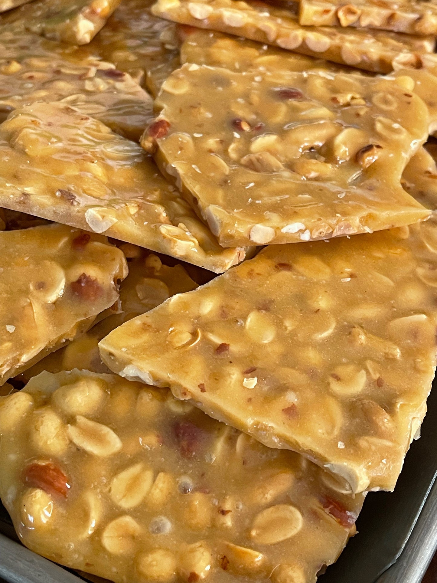 Peanut brittle