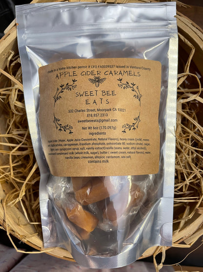 Apple Cider Caramels