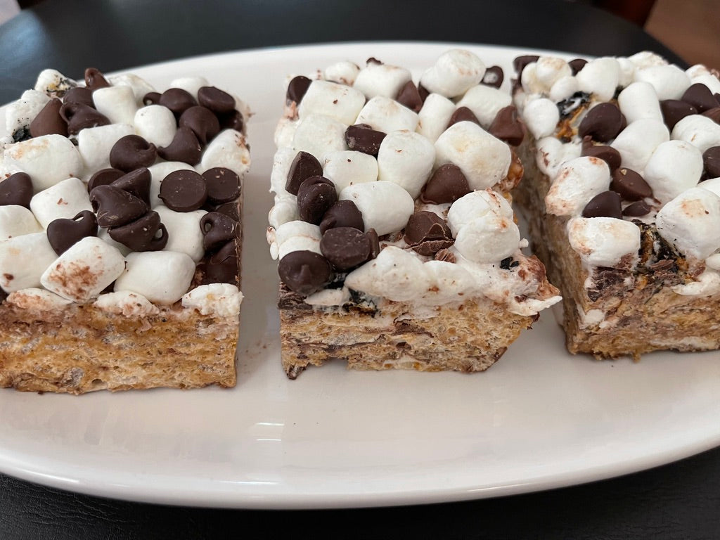 S'mores Rice Crispy Bar