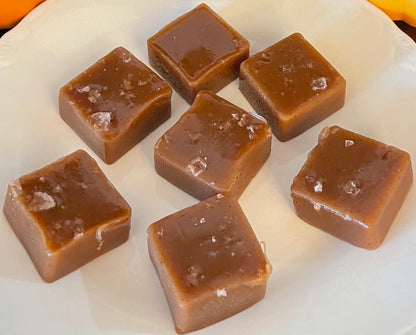 Pumpkin pie caramels