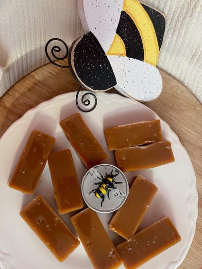 Sea Salt Honey Caramels